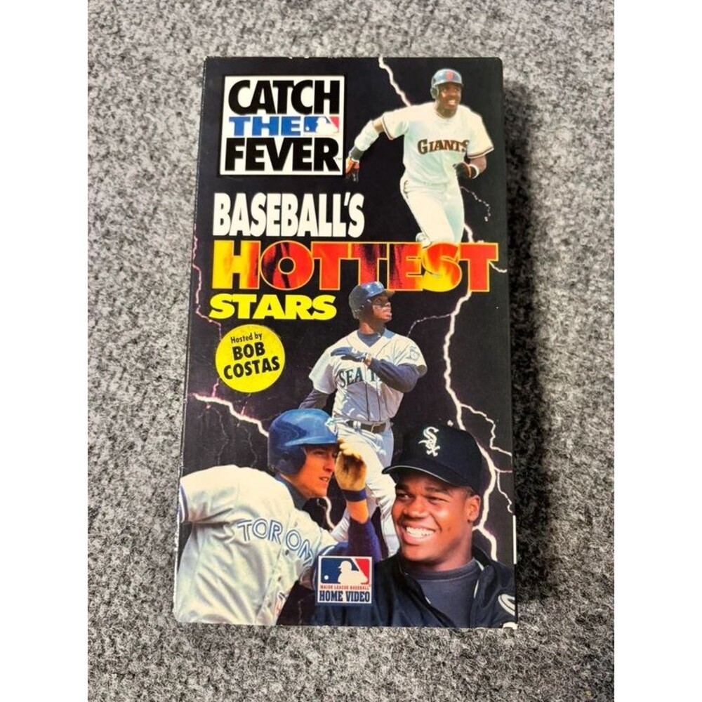 Catch The Fever: Baseball's Hottest Stars VHS tape